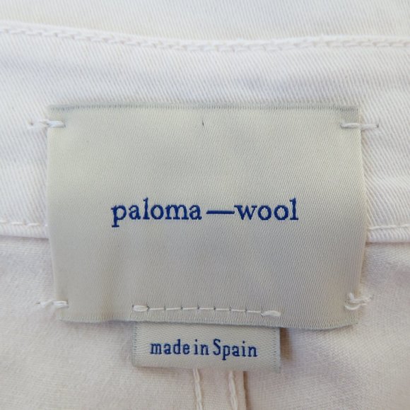 PALOMA WOOL Margherita Cream Ecru Cotton Twill Pants Size EU 34 / XS NWOT - Picture 14 of 14